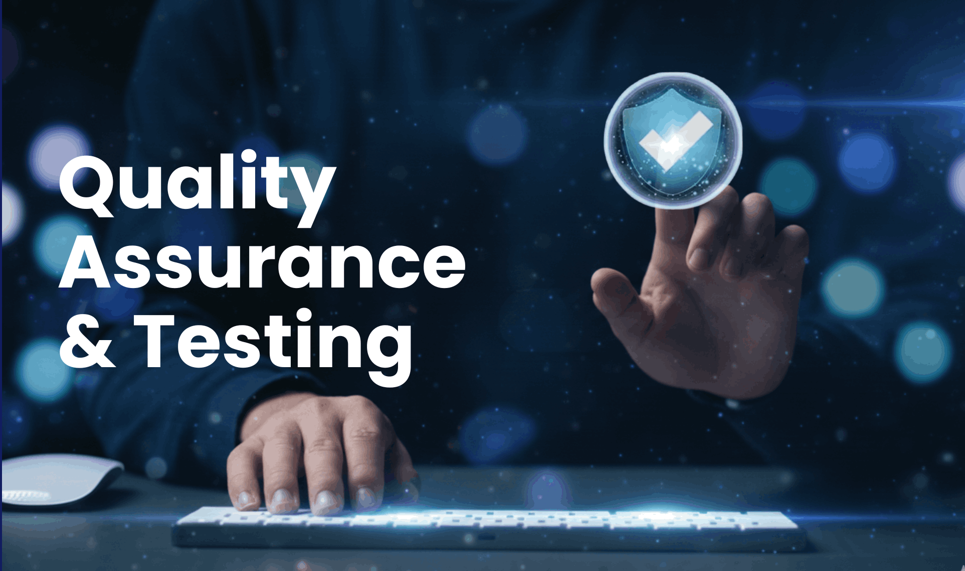 Padlock in a glowing digital cube, symbolizing cybersecurity